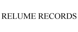 RELUME RECORDS trademark