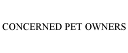 CONCERNED PET OWNERS trademark