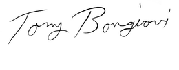 TONY BONGIOVI trademark