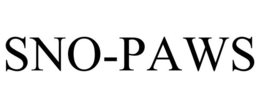 SNO-PAWS trademark