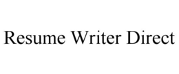 RESUME WRITER DIRECT trademark