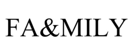 FA&MILY trademark