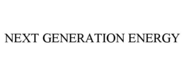 NEXT GENERATION ENERGY trademark