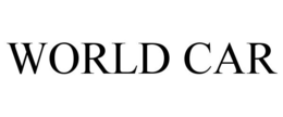 WORLD CAR trademark