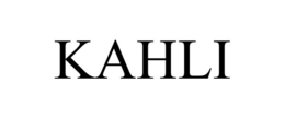 KAHLI trademark