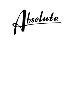 ABSOLUTE trademark