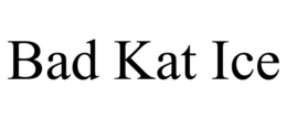 BAD KAT ICE trademark