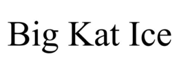 BIG KAT ICE trademark