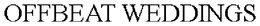 OFFBEAT WEDDINGS trademark