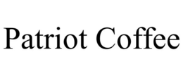 PATRIOT COFFEE trademark