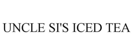 UNCLE SI'S ICED TEA trademark