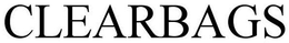 CLEARBAGS trademark