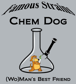 FAMOUS STRAINS CHEM DOG (WO)MAN'S BEST FRIEND trademark