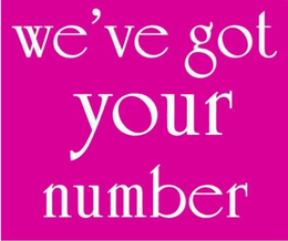 WE'VE GOT YOUR NUMBER trademark