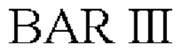 BAR III trademark