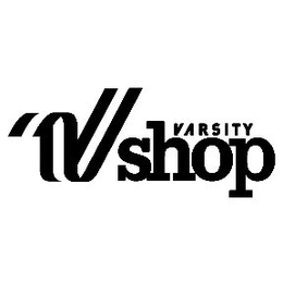 V VARSITY SHOP trademark