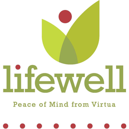 LIFEWELL PEACE OF MIND FROM VIRTUA trademark