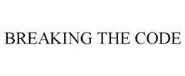 BREAKING THE CODE trademark