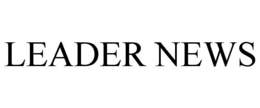 LEADER NEWS trademark