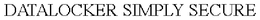 DATALOCKER SIMPLY SECURE trademark