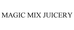 MAGIC MIX JUICERY trademark