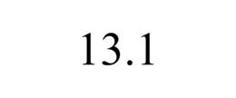 13.1 trademark