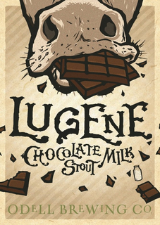 LUGENE CHOCOLATE MILK STOUT ODELL BREWING CO. trademark