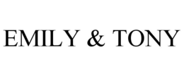 EMILY & TONY trademark