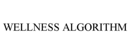 WELLNESS ALGORITHM trademark