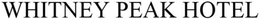 WHITNEY PEAK HOTEL trademark
