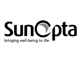 SUNOPTA BRINGING WELL-BEING TO LIFE trademark