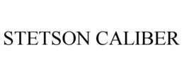 STETSON CALIBER trademark