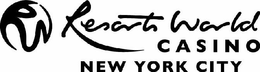 RW RESORTS WORLD CASINO NEW YORK CITY trademark