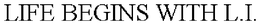 LIFE BEGINS WITH L.I. trademark