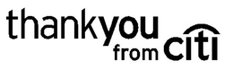 THANKYOU FROM CITI trademark
