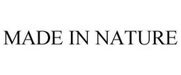 MADE IN NATURE trademark