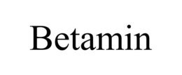 BETAMIN trademark