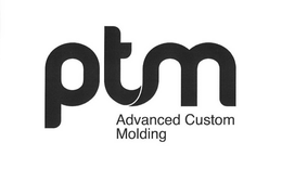 PTM ADVANCED CUSTOM MOLDING trademark
