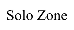 SOLO ZONE trademark