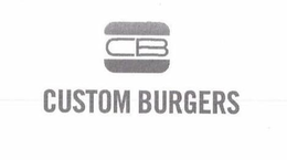 CB CUSTOM BURGERS trademark