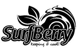 SURFBERRY KEEPING IT COOL! trademark
