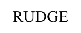 RUDGE trademark