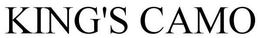 KING'S CAMO trademark