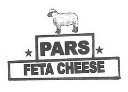 PARS FETA CHEESE trademark