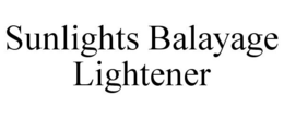 SUNLIGHTS BALAYAGE LIGHTENER trademark