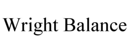 WRIGHT BALANCE trademark