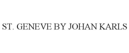 ST. GENEVE BY JOHAN KARLS trademark