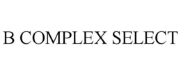 B COMPLEX SELECT trademark