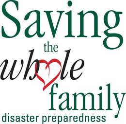 SAVING THE WHOLE FAMILY DISASTER PREPAREDNESS trademark