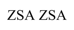ZSA ZSA trademark